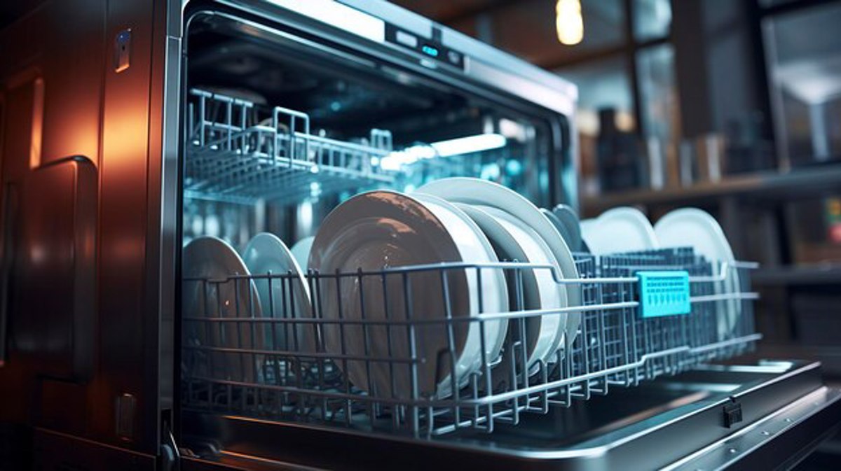 Photo Commercial Dishwasher Action 778780 7814